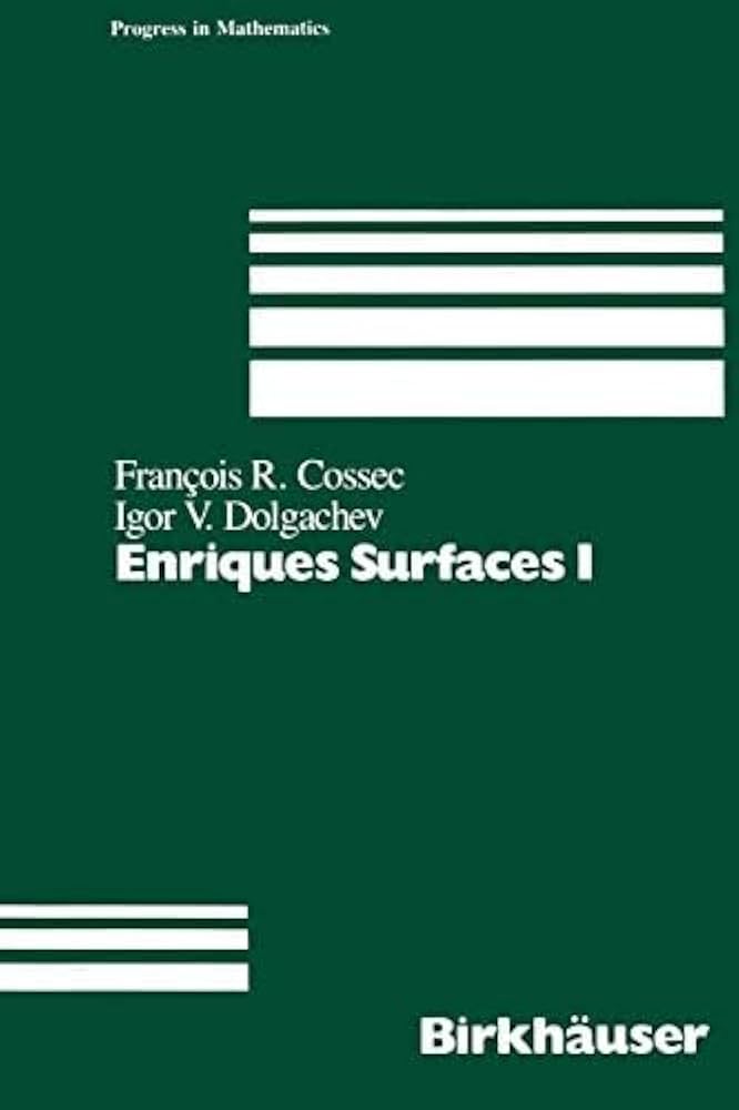 洋書 Sets: Performing Surfaces. + 3firms Enriques Surfaces I (Progress in Mathematics Book 76